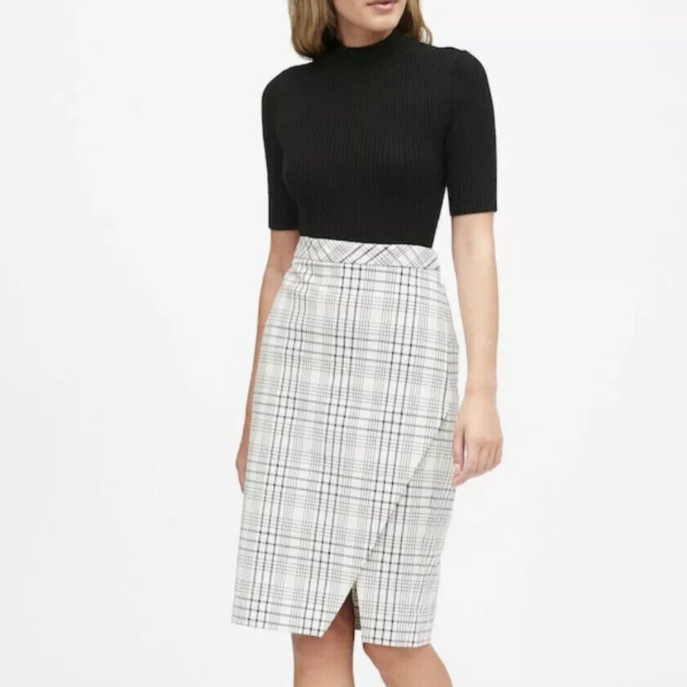 Banana Republic Plaid Skirt